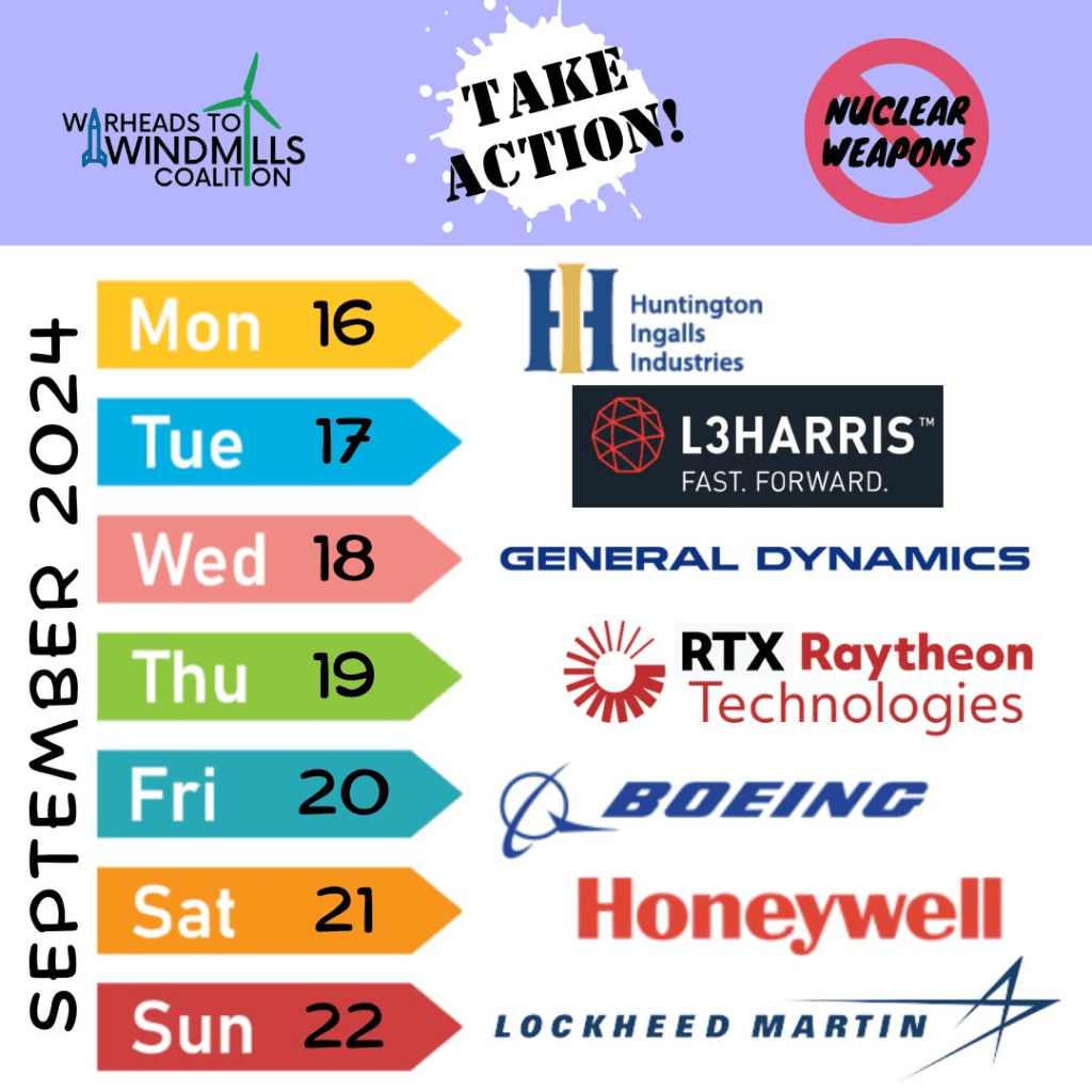 Warheads to Windmills: Great Ideas for Resisting the War Machine – Let’s Pressure the&nbsp;Profiteers