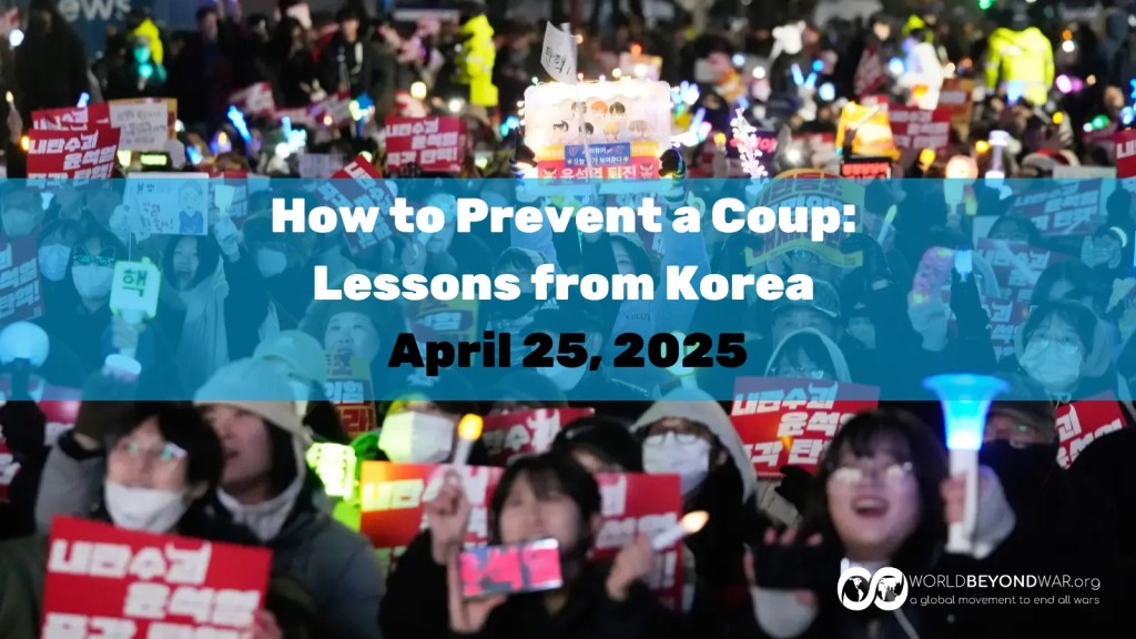 How to Prevent a Coup: Lessons from Korea,&nbsp;4/25