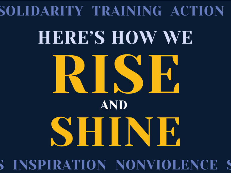 Commitment to Nonviolent&nbsp;Resistance